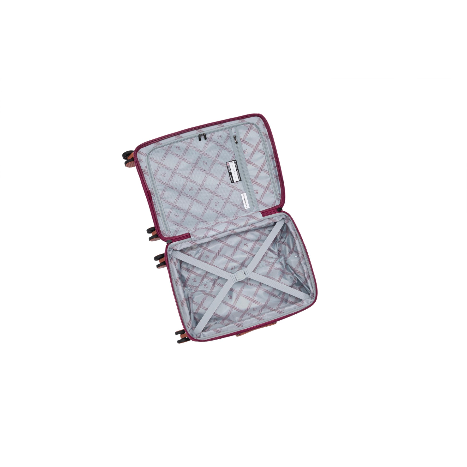 3-Piece Luggage Set, PP Material Hard Shell Suitcases, 8 Spinner Wheels, Telescopic Handle & Anti-Theft Zippers