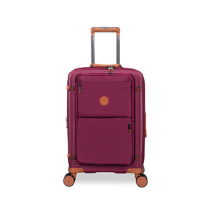 3-Piece Luggage Set, PP Material Hard Shell Suitcases, 8 Spinner Wheels, Telescopic Handle & Anti-Theft Zippers