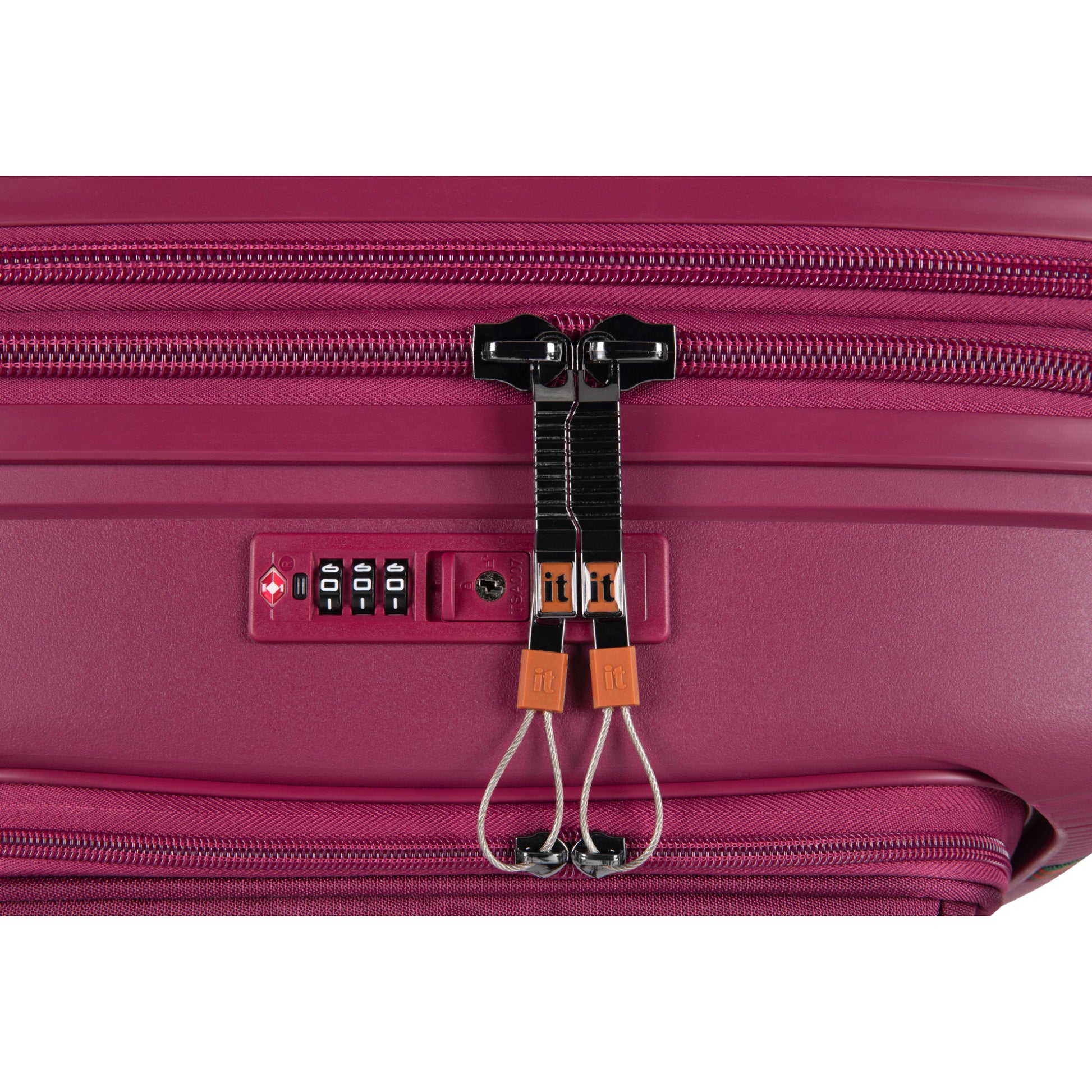 3-Piece Luggage Set, PP Material Hard Shell Suitcases, 8 Spinner Wheels, Telescopic Handle & Anti-Theft Zippers