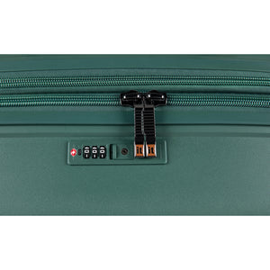 3-Piece Luggage Set, PP Material Hard Shell Suitcases, 8 Spinner Wheels, Telescopic Handle & Anti-Theft Zippers