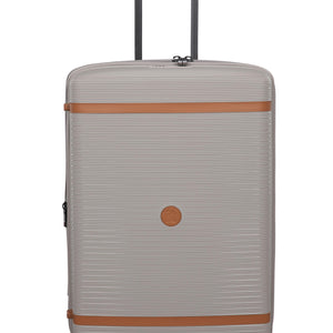 3-Piece Luggage Set, PP Material Hard Shell Suitcases, 8 Spinner Wheels, Telescopic Handle & Anti-Theft Zippers