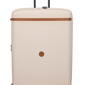 3-Piece Luggage Set, PP Material Hard Shell Suitcases, 8 Spinner Wheels, Telescopic Handle & Anti-Theft Zippers