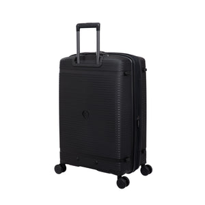 3-Piece Luggage Set, PP Material Hard Shell Suitcases, 8 Spinner Wheels, Telescopic Handle & Anti-Theft Zippers
