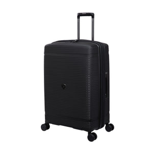 3-Piece Luggage Set, PP Material Hard Shell Suitcases, 8 Spinner Wheels, Telescopic Handle & Anti-Theft Zippers