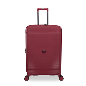 3-Piece Luggage Set, PP Material Hard Shell Suitcases, 8 Spinner Wheels, Telescopic Handle & Anti-Theft Zippers