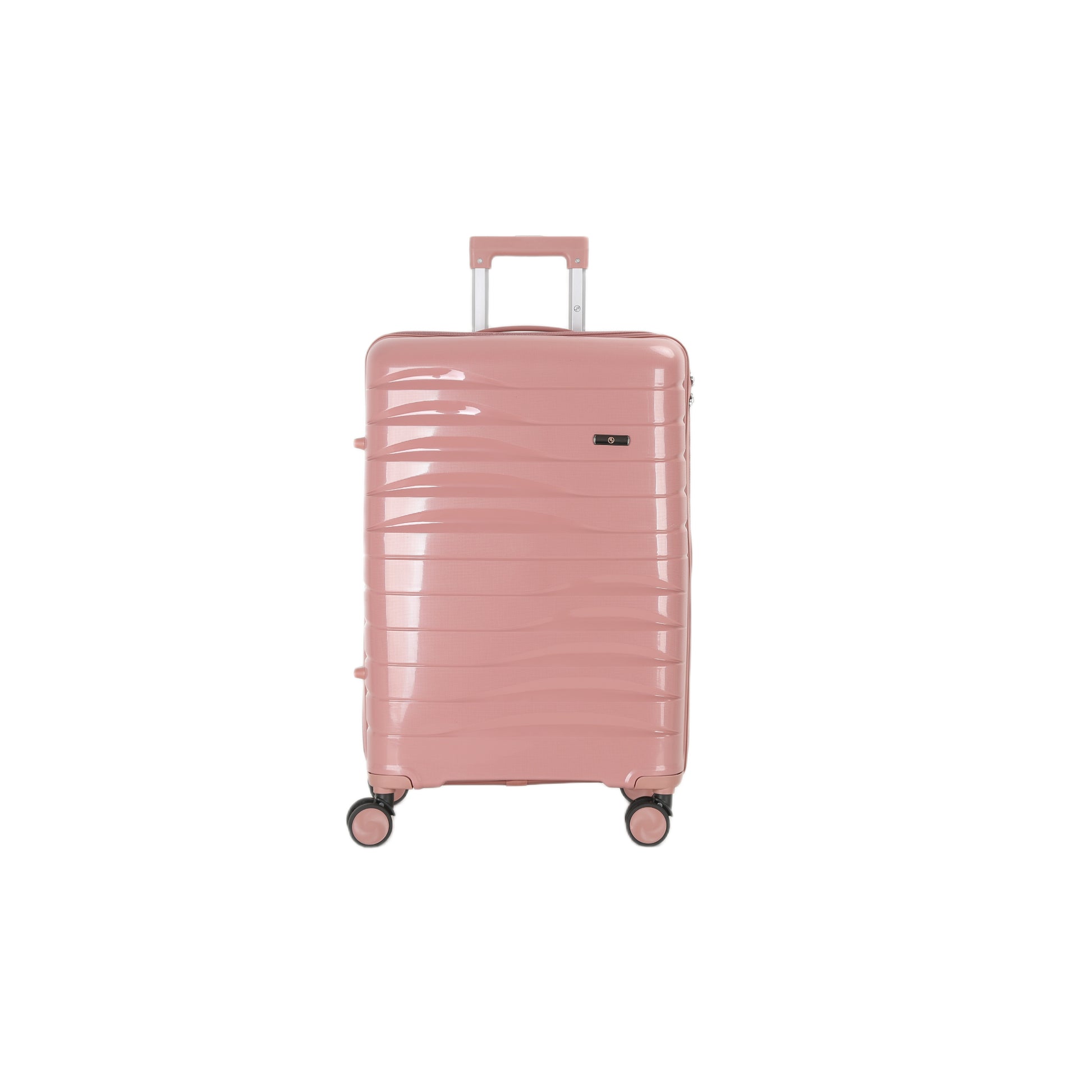 4-Piece Luggage Set | PP Material | Hard Shell Suitcases | 8 Spinner Wheels | Telescopic Handle | Anti-Theft Zippers