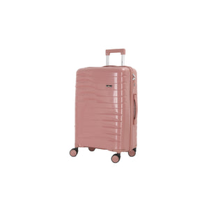 4-Piece Luggage Set | PP Material | Hard Shell Suitcases | 8 Spinner Wheels | Telescopic Handle | Anti-Theft Zippers