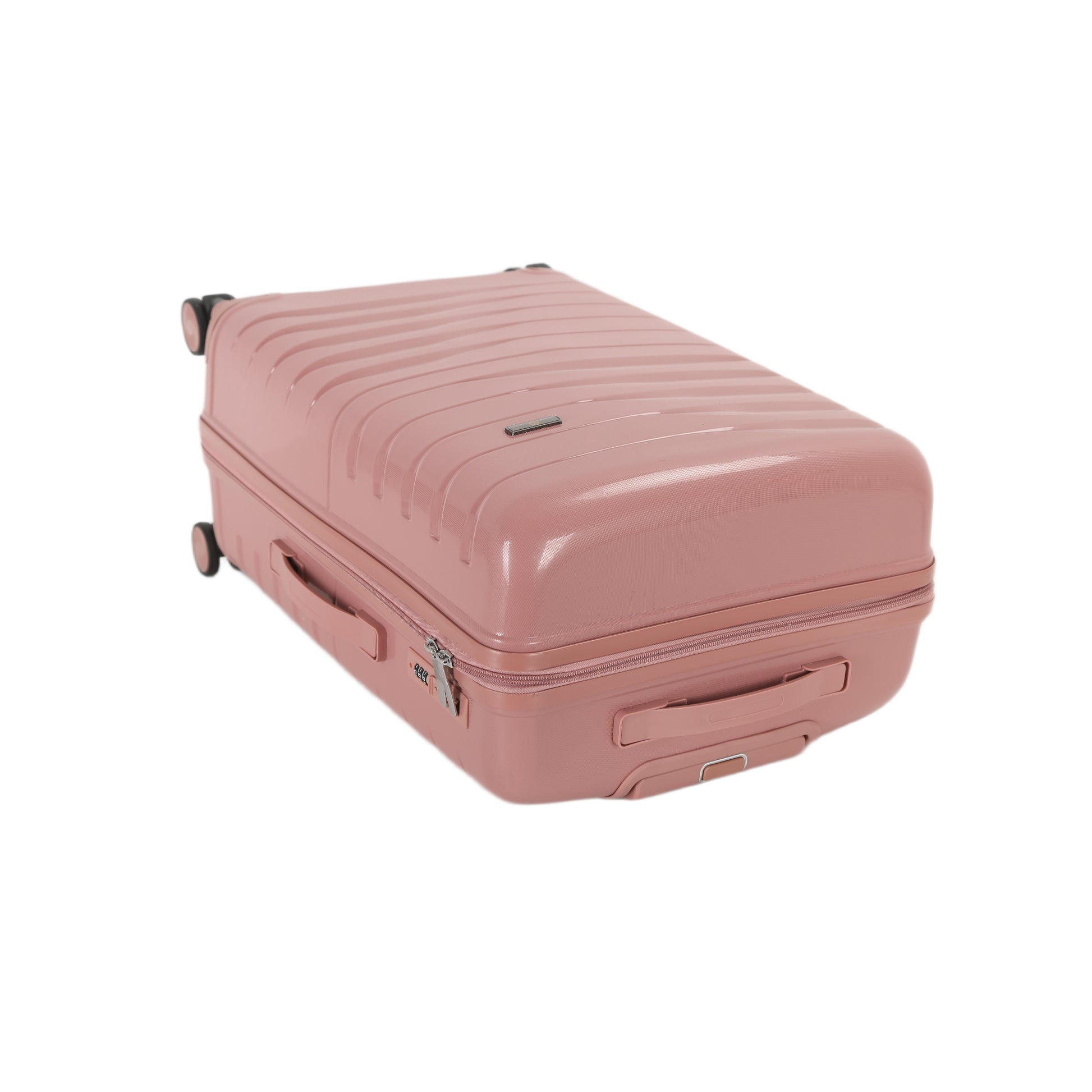 4-Piece Luggage Set | PP Material | Hard Shell Suitcases | 8 Spinner Wheels | Telescopic Handle | Anti-Theft Zippers