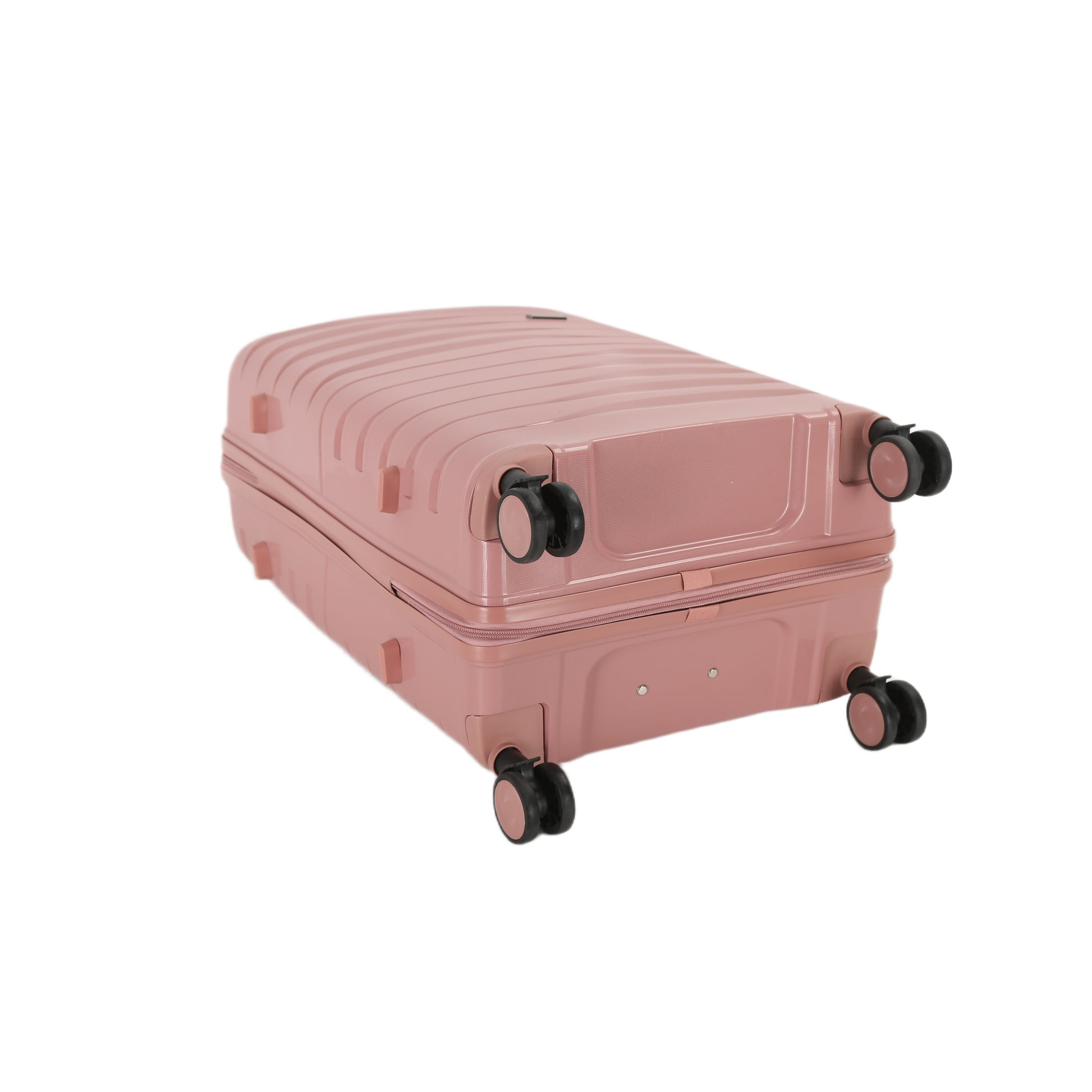 4-Piece Luggage Set | PP Material | Hard Shell Suitcases | 8 Spinner Wheels | Telescopic Handle | Anti-Theft Zippers