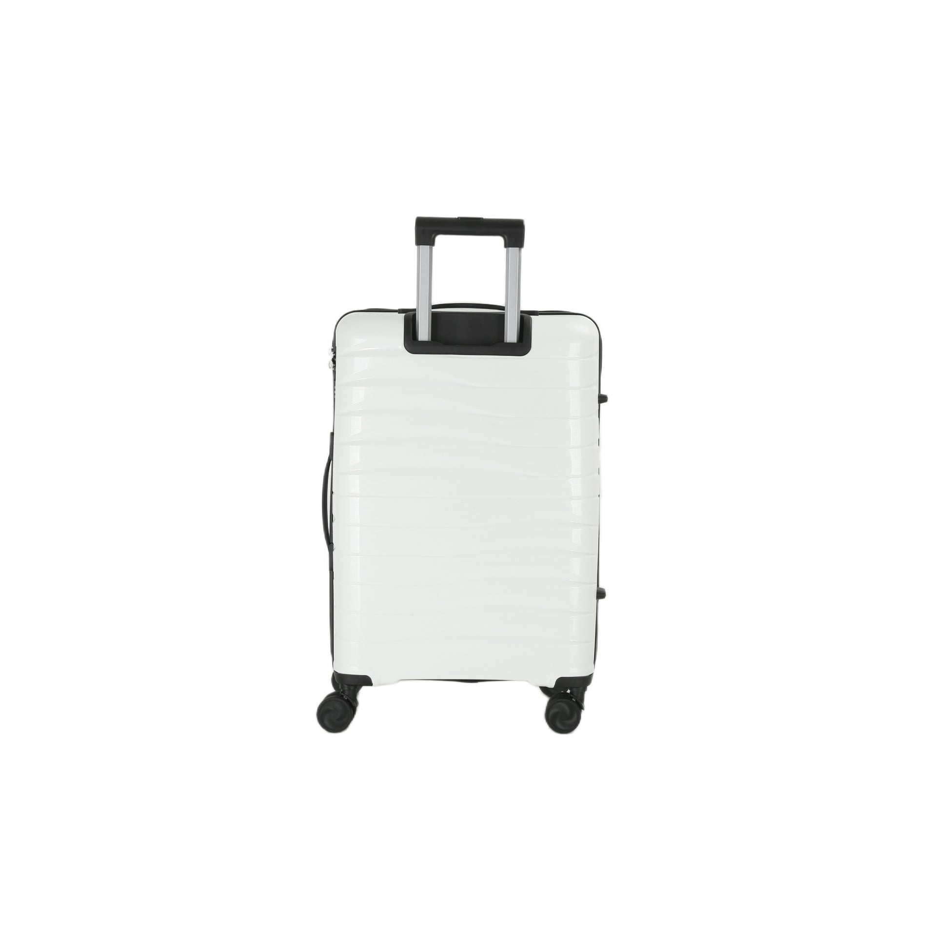 4-Piece Luggage Set | PP Material | Hard Shell Suitcases | 8 Spinner Wheels | Telescopic Handle | Anti-Theft Zippers