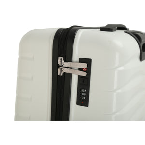 4-Piece Luggage Set | PP Material | Hard Shell Suitcases | 8 Spinner Wheels | Telescopic Handle | Anti-Theft Zippers