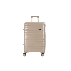4-Piece Luggage Set | PP Material | Hard Shell Suitcases | 8 Spinner Wheels | Telescopic Handle | Anti-Theft Zippers