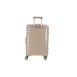 4-Piece Luggage Set | PP Material | Hard Shell Suitcases | 8 Spinner Wheels | Telescopic Handle | Anti-Theft Zippers