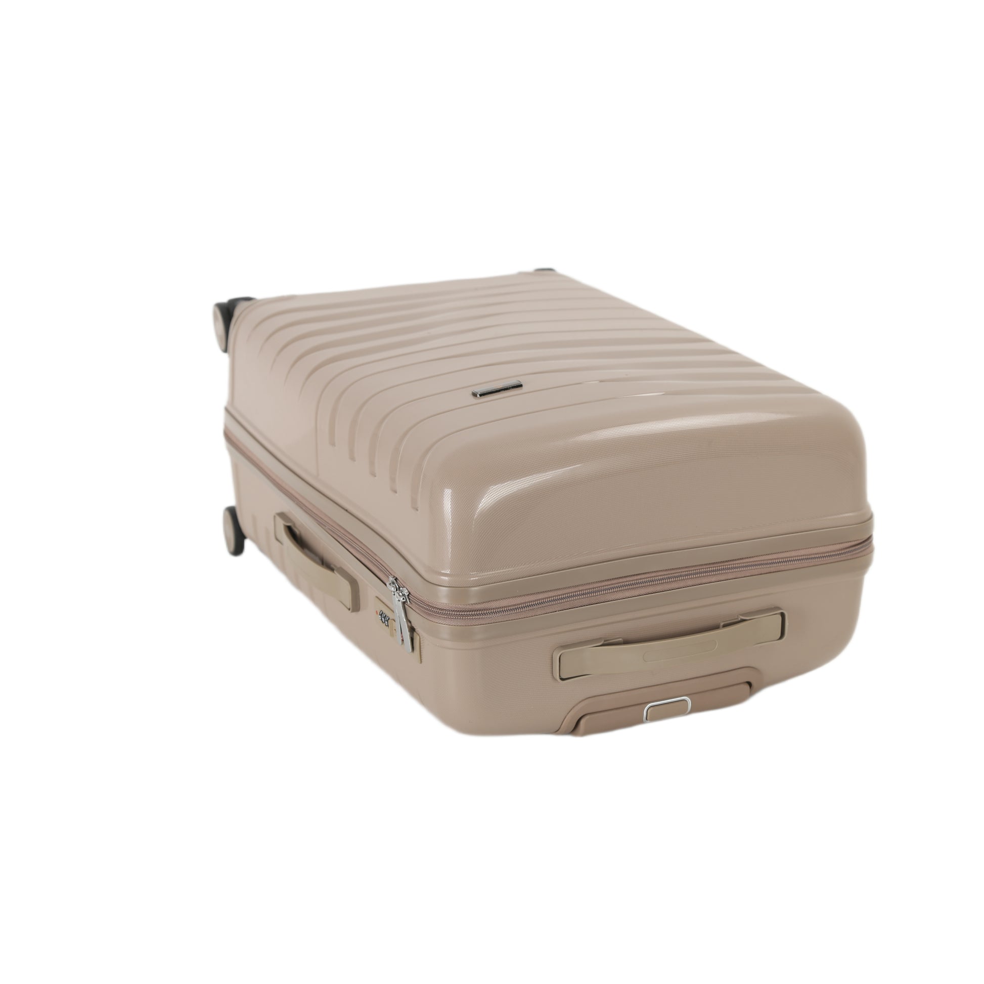 4-Piece Luggage Set | PP Material | Hard Shell Suitcases | 8 Spinner Wheels | Telescopic Handle | Anti-Theft Zippers