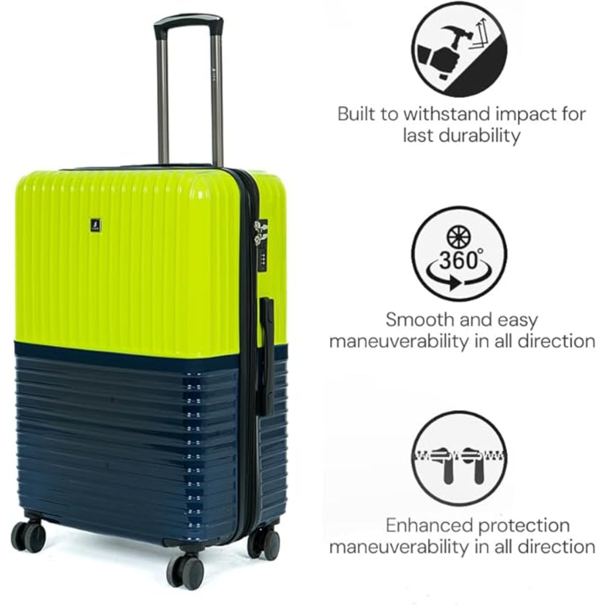Expandable Luggage | PC Material | Hard Side | Luggage Trolley | Cheap | Luggagez