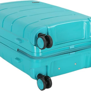 4 Piece Luggage Set PP Material Hard Shell, TSA Lock, 8 Wheel