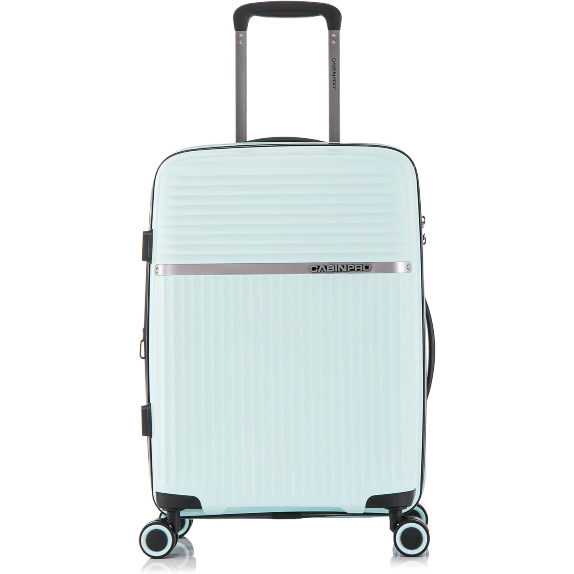 Cabin / Carry-On Expandable Size Suitcase PP Hard Side Luggage Trolley