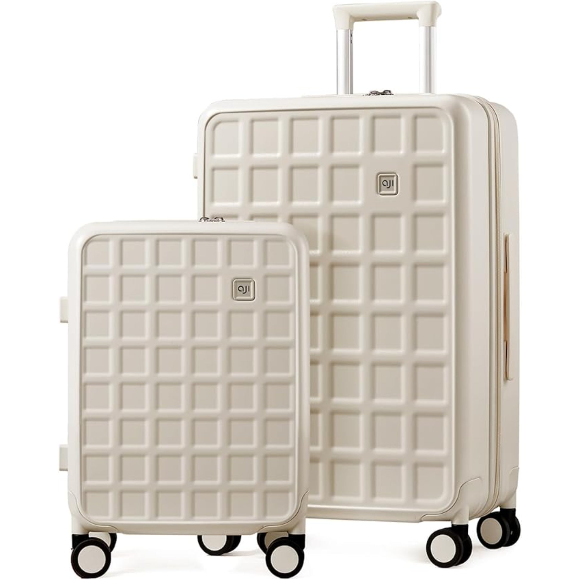 Luggage Suitcases 20, 24, 26 Inch with 8 Spinner Wheels, 100% PC Hard Shell travel luggage Suitcases