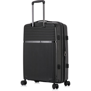 Cabin / Carry-On Expandable Size Suitcase PP Hard Side Luggage Trolley