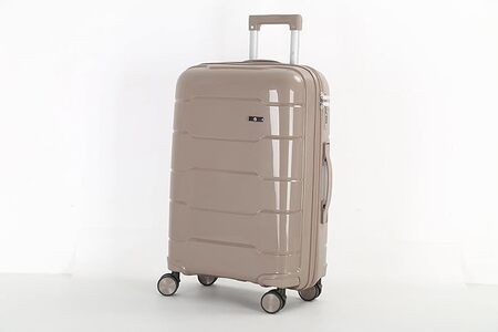 4 Piece Luggage Set PP Material Hard Shell, TSA Lock, 8 Wheel