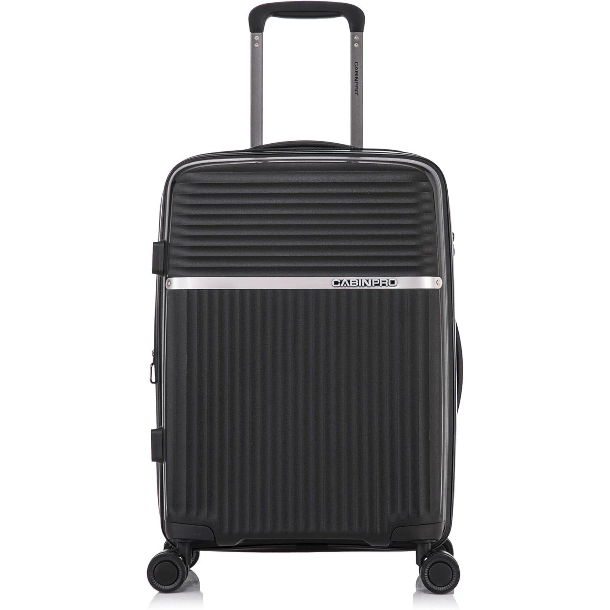Cabin / Carry-On Expandable Size Suitcase PP Hard Side Luggage Trolley
