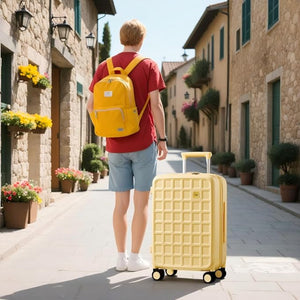Luggage Suitcases 20, 24, 26 Inch with 8 Spinner Wheels, 100% PC Hard Shell travel luggage Suitcases