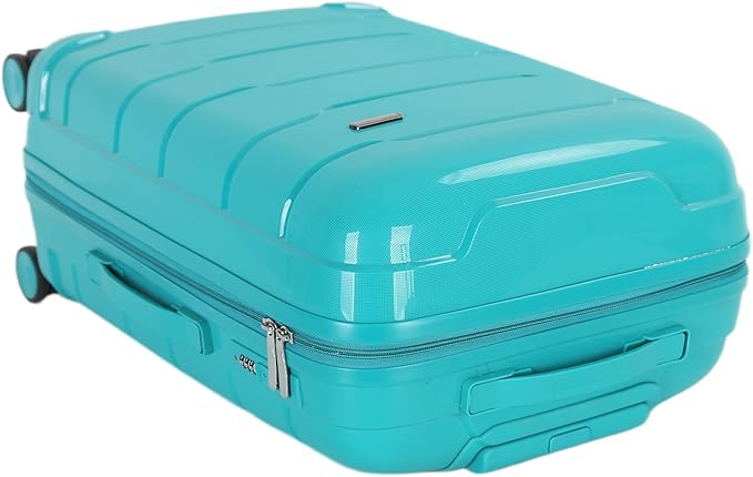 4 Piece Luggage Set PP Material Hard Shell, TSA Lock, 8 Wheel
