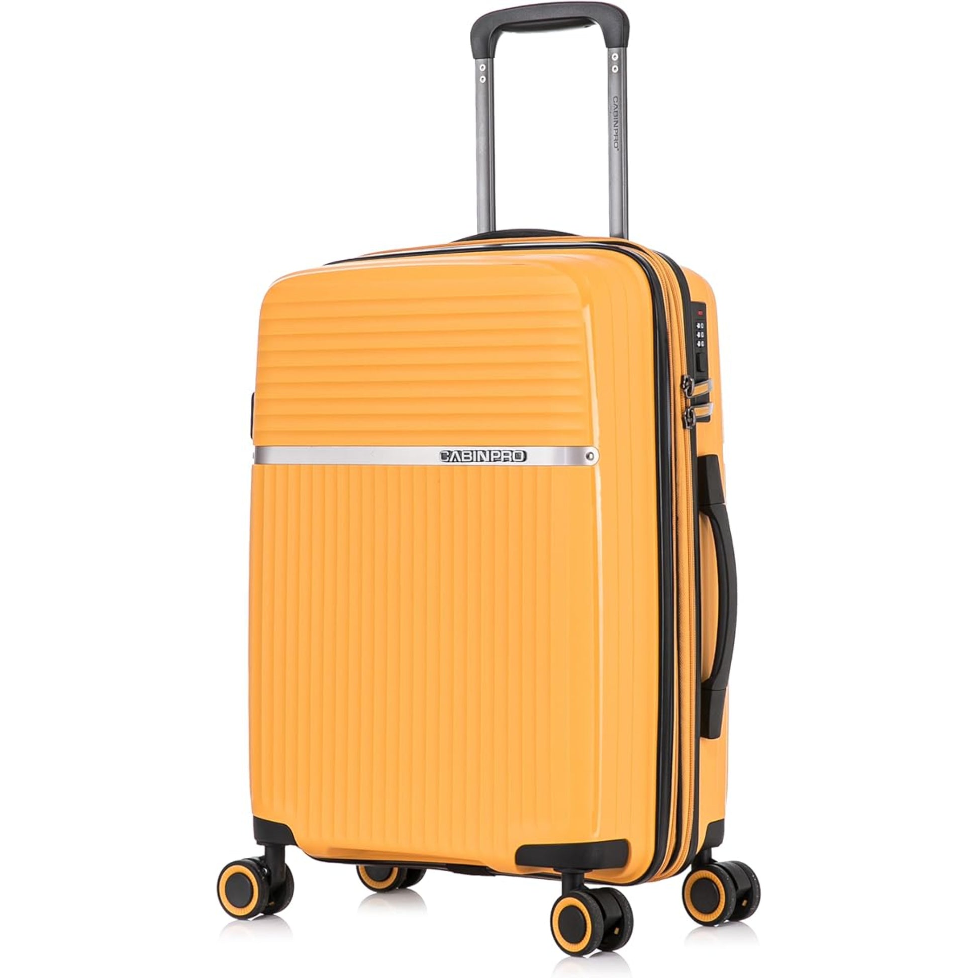 Cabin / Carry-On Expandable Size Suitcase PP Hard Side Luggage Trolley