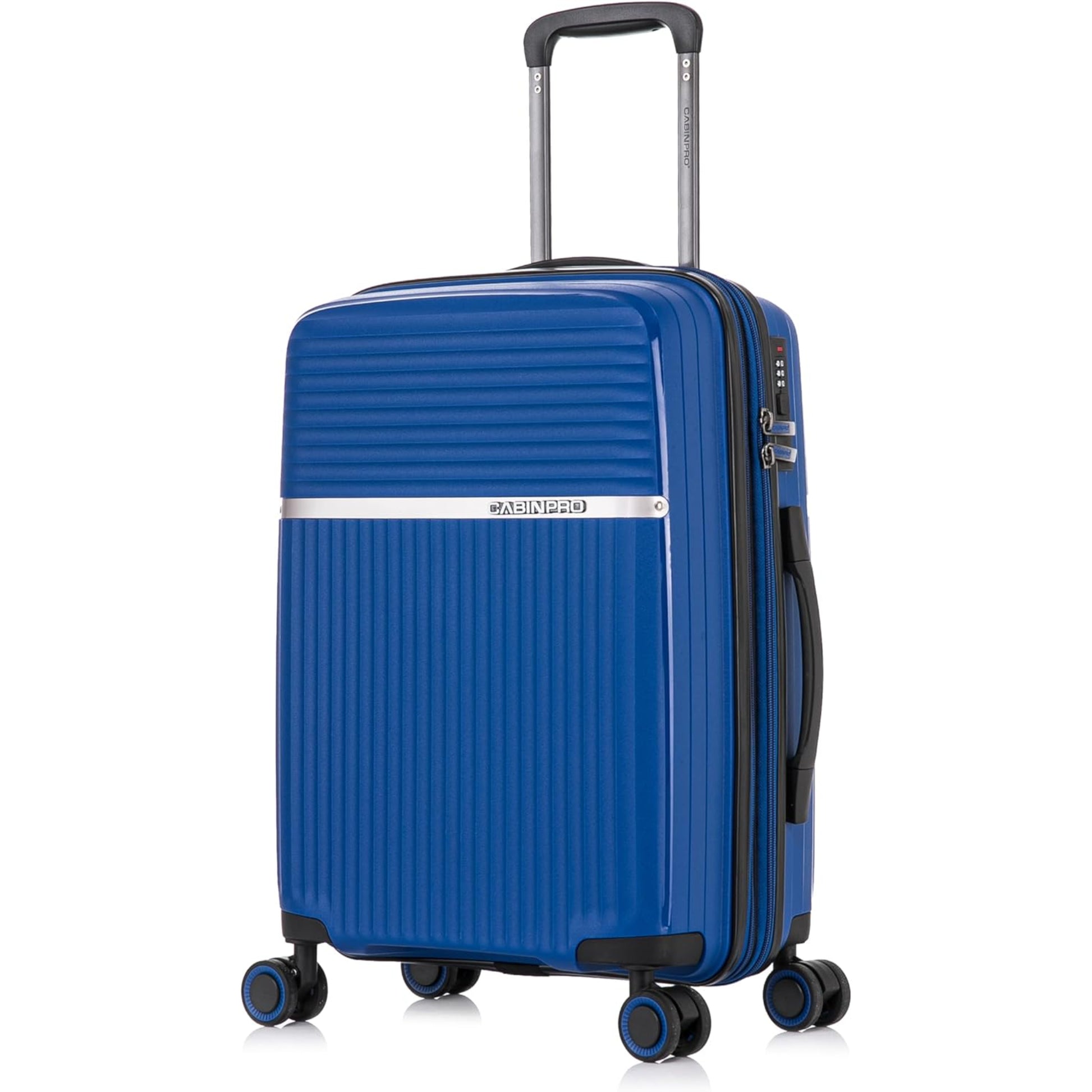 Cabin / Carry-On Expandable Size Suitcase PP Hard Side Luggage Trolley