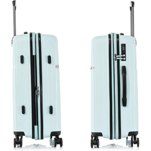 Cabin / Carry-On Expandable Size Suitcase PP Hard Side Luggage Trolley
