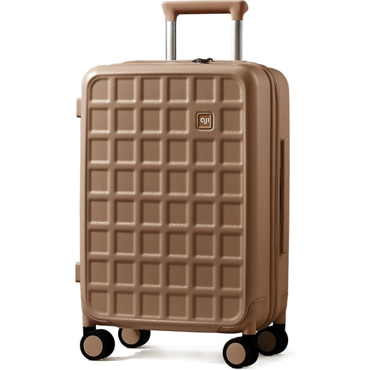 Luggage Suitcases 20, 24, 26 Inch with 8 Spinner Wheels, 100% PC Hard Shell travel luggage Suitcases