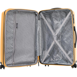 Cabin / Carry-On Expandable Size Suitcase PP Hard Side Luggage Trolley