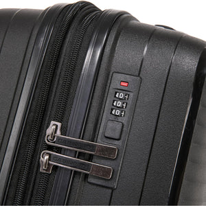 Cabin / Carry-On Expandable Size Suitcase PP Hard Side Luggage Trolley