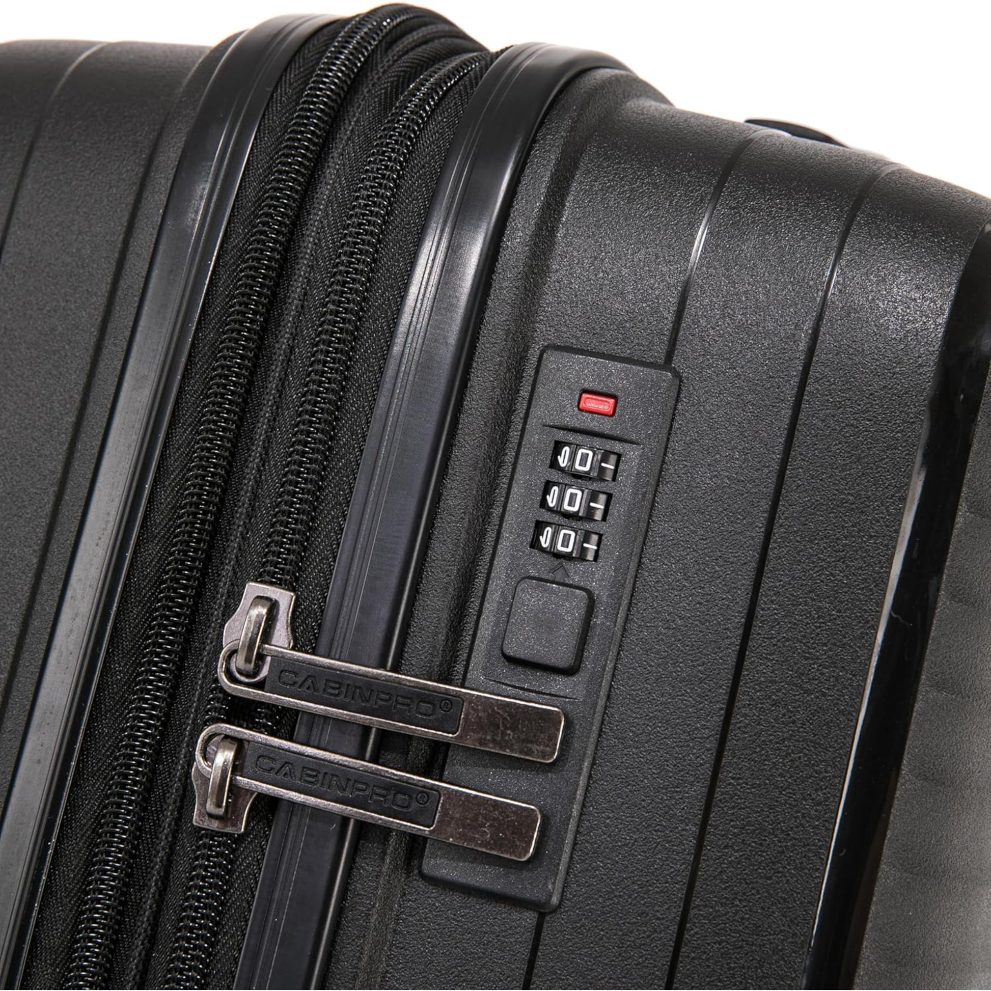 Cabin / Carry-On Expandable Size Suitcase PP Hard Side Luggage Trolley