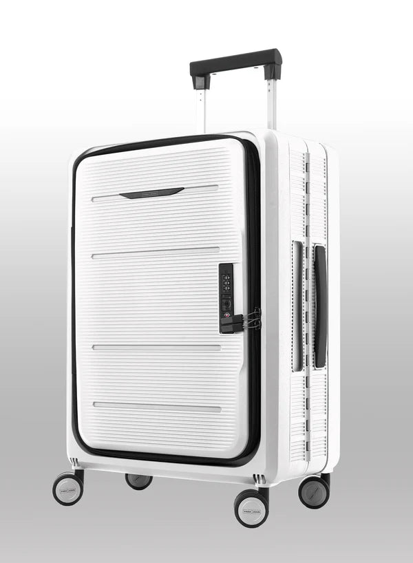 Cabin / Carry-On Foldable Size Suitcase ABS + PC Hard Side Luggage Trolley