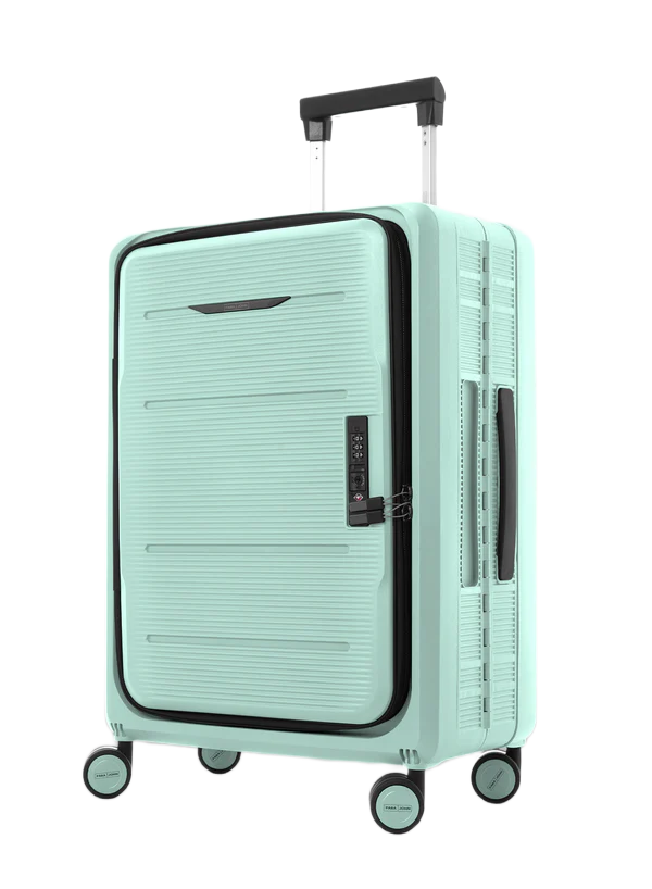 Cabin / Carry-On Foldable Size Suitcase ABS + PC Hard Side Luggage Trolley