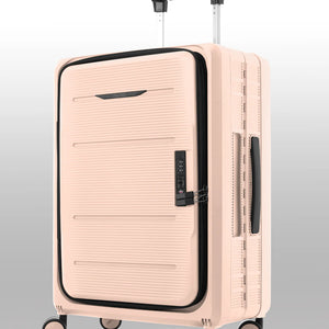 Cabin / Carry-On Foldable Size Suitcase ABS + PC Hard Side Luggage Trolley