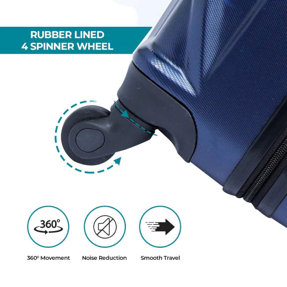 Cabin / Carry-On Size Suitcase ABS Hard Side Luggage Trolley