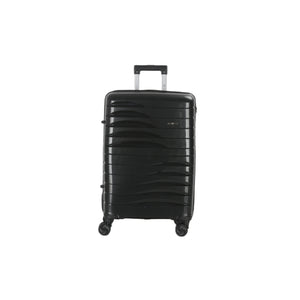 4-Piece Luggage Set | PP Material | Hard Shell Suitcases | 8 Spinner Wheels | Telescopic Handle | Anti-Theft Zippers