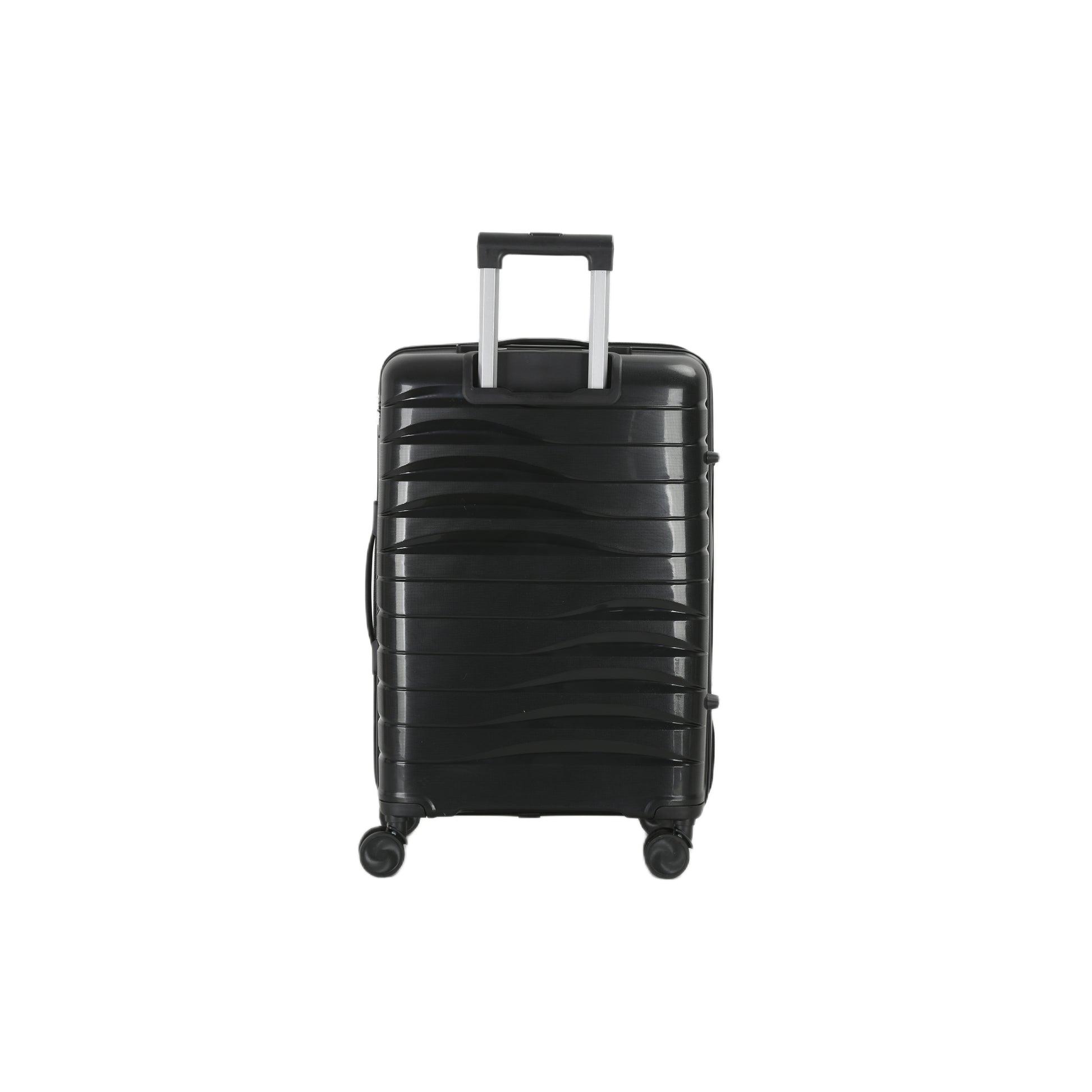4-Piece Luggage Set | PP Material | Hard Shell Suitcases | 8 Spinner Wheels | Telescopic Handle | Anti-Theft Zippers