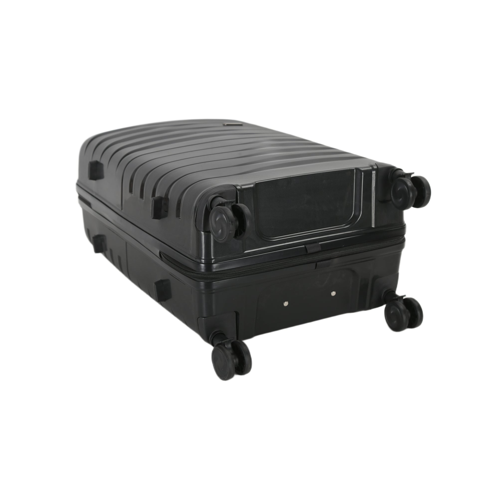 4-Piece Luggage Set | PP Material | Hard Shell Suitcases | 8 Spinner Wheels | Telescopic Handle | Anti-Theft Zippers