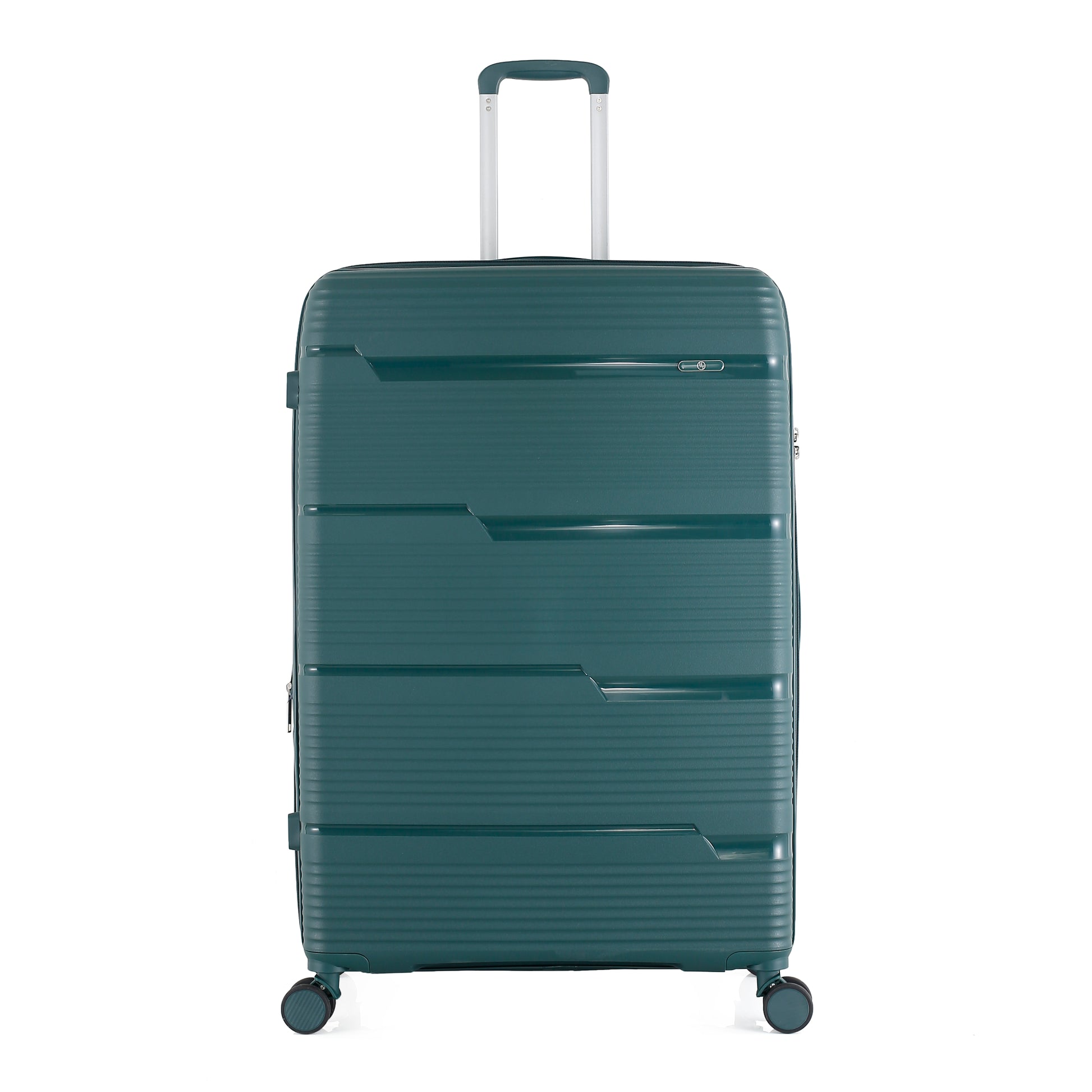 4-Piece Luggage Set | PP Material | Hard Shell Expandable | 8 Spinner Wheels | Telescopic Handle | Anti-Theft Zippers
