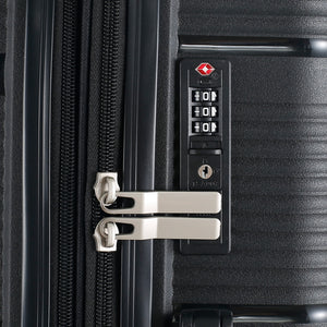 4-Piece Luggage Set | PP Material | Hard Shell Expandable | 8 Spinner Wheels | Telescopic Handle | Anti-Theft Zippers