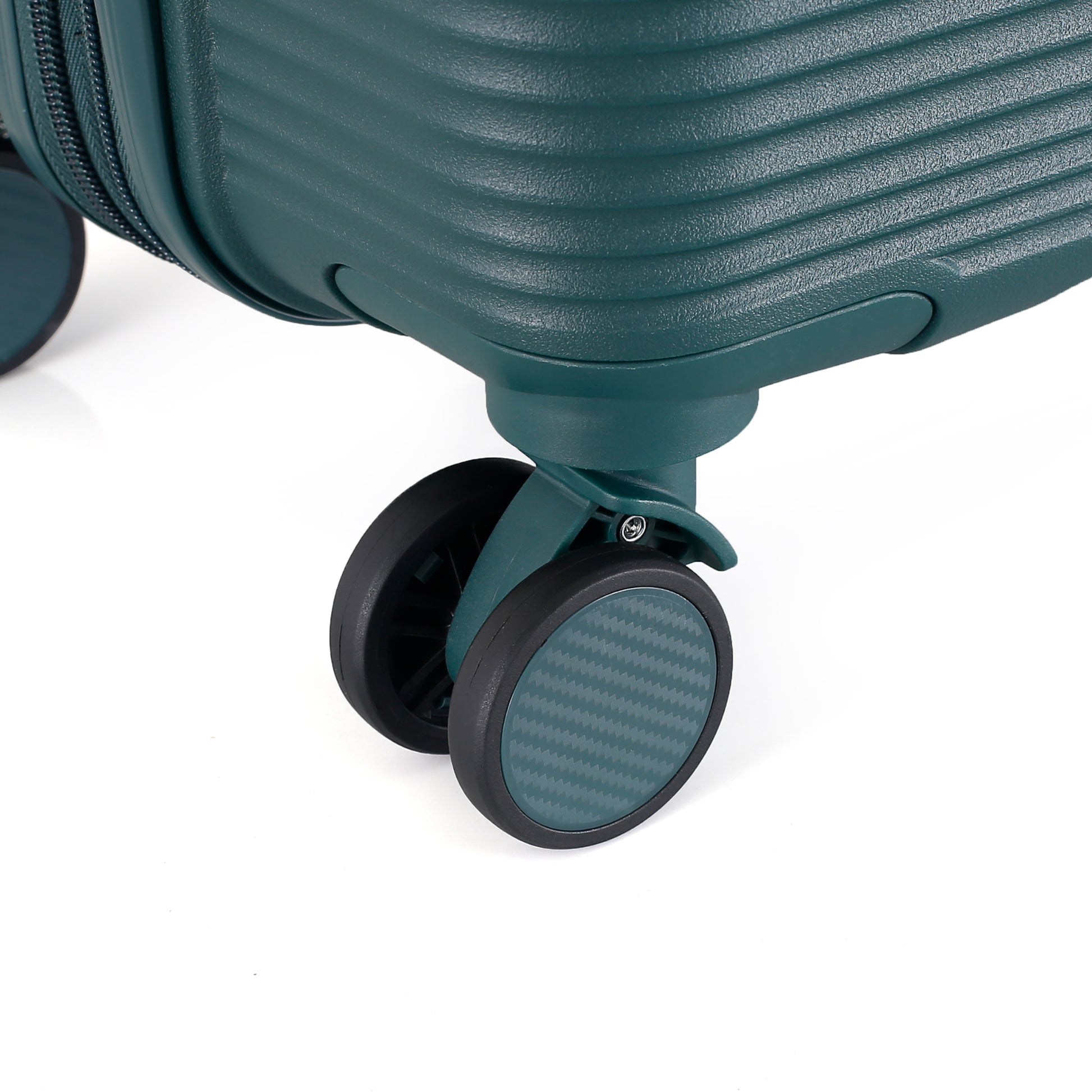 4-Piece Luggage Set | PP Material | Hard Shell Expandable | 8 Spinner Wheels | Telescopic Handle | Anti-Theft Zippers