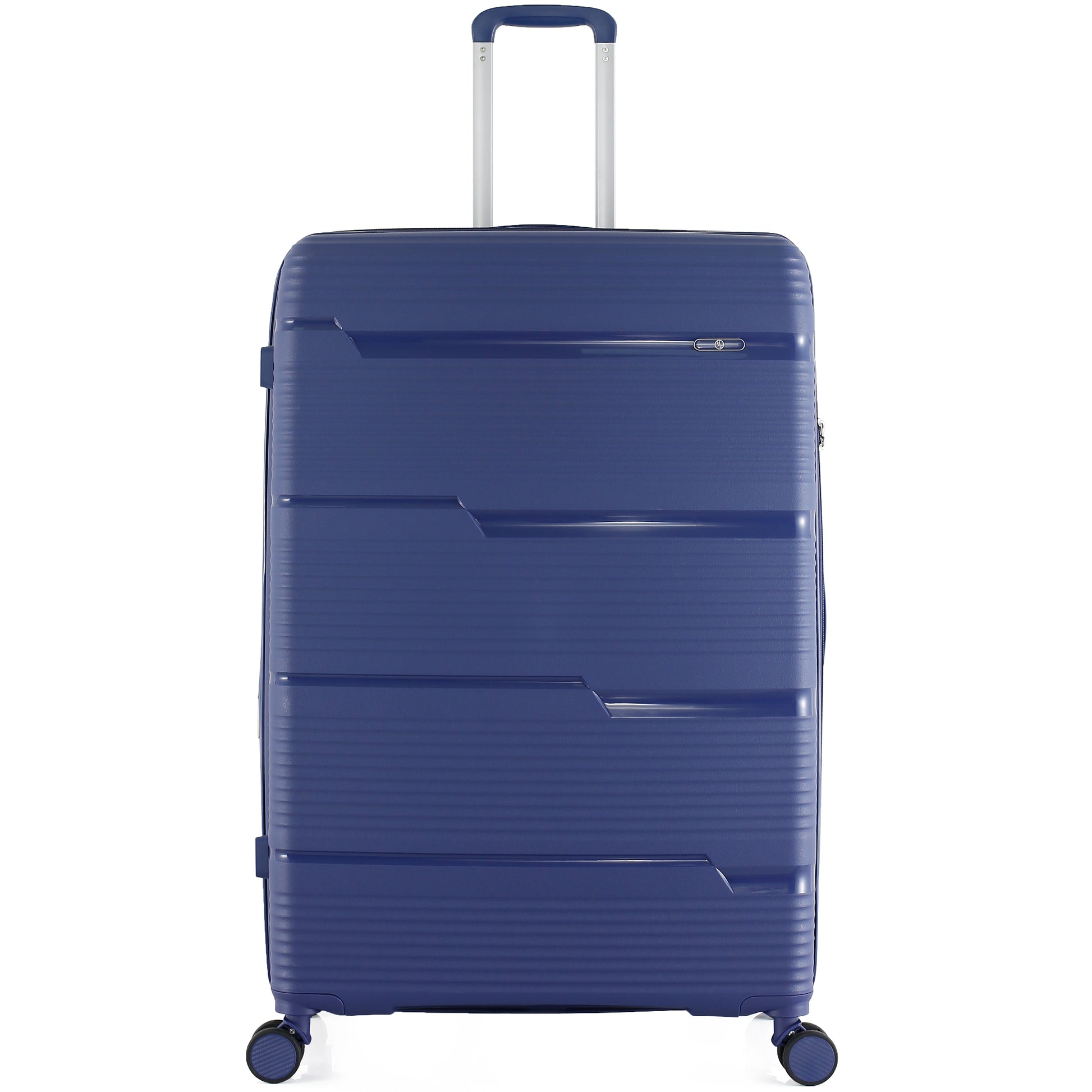 4-Piece Luggage Set | PP Material | Hard Shell Expandable | 8 Spinner Wheels | Telescopic Handle | Anti-Theft Zippers