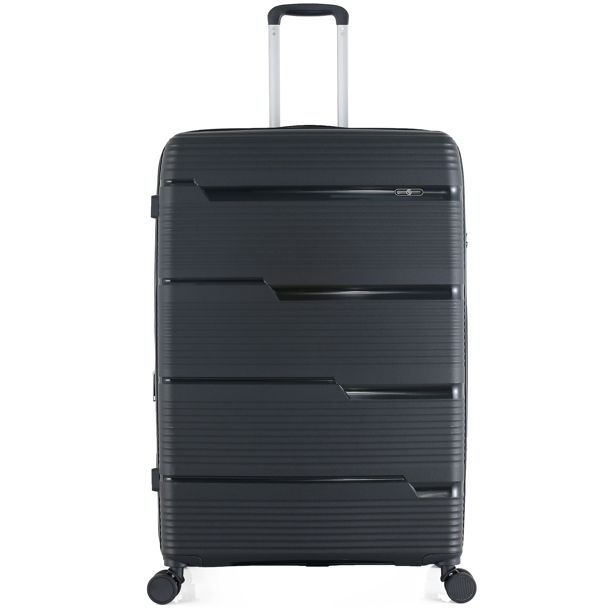 4-Piece Luggage Set | PP Material | Hard Shell Expandable | 8 Spinner Wheels | Telescopic Handle | Anti-Theft Zippers