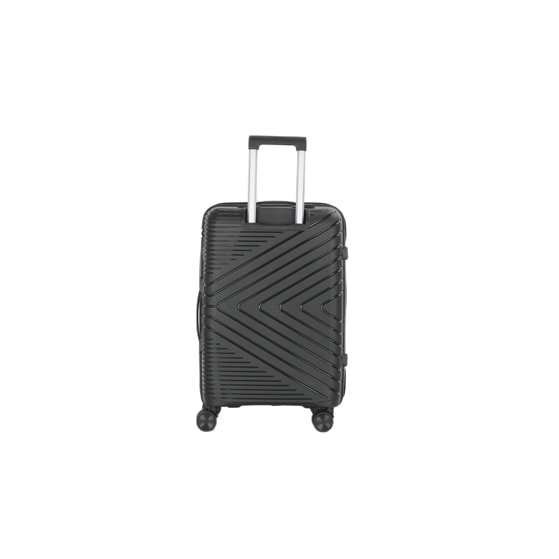 4-Piece Luggage Set | PP Material | Hard Shell Suitcases | 8 Spinner Wheels | Telescopic Handle | Anti-Theft Zippers