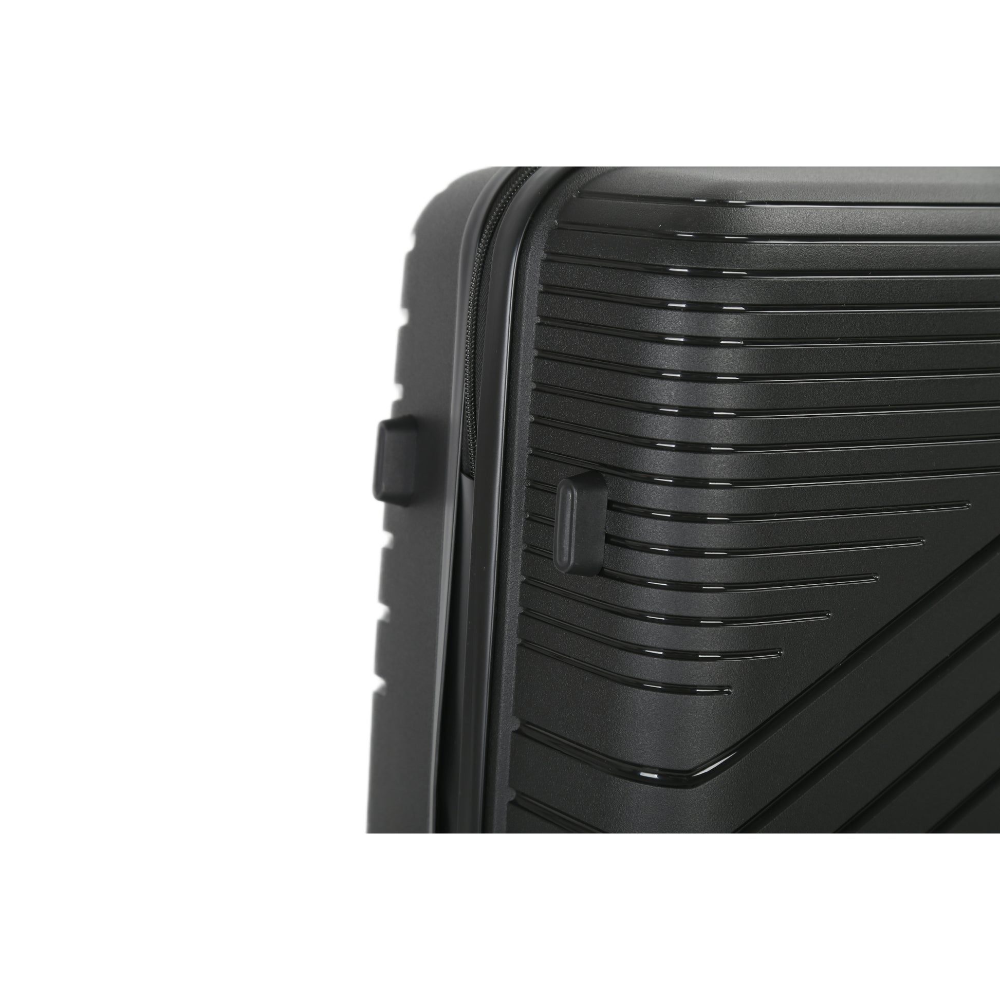 4-Piece Luggage Set | PP Material | Hard Shell Suitcases | 8 Spinner Wheels | Telescopic Handle | Anti-Theft Zippers