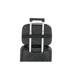 4-Piece Luggage Set | PP Material | Hard Shell Suitcases | 8 Spinner Wheels | Telescopic Handle | Anti-Theft Zippers