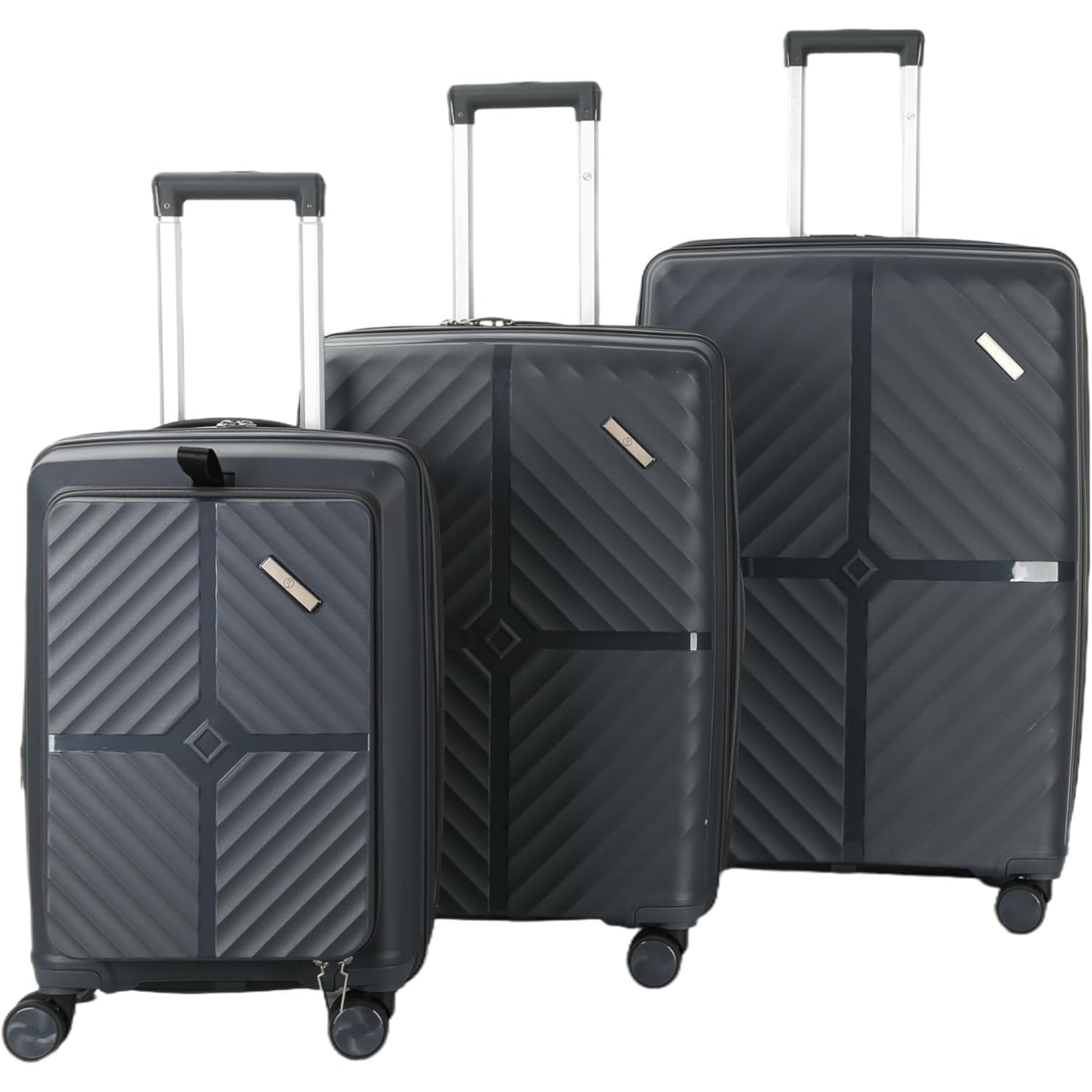 3-Piece Luggage Set Tourvia | Secure Zipper | PP | TSA Lock | Luggagez